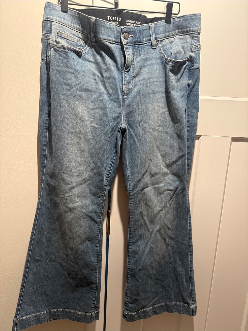 torrid Light Blue Wide Leg Jeans